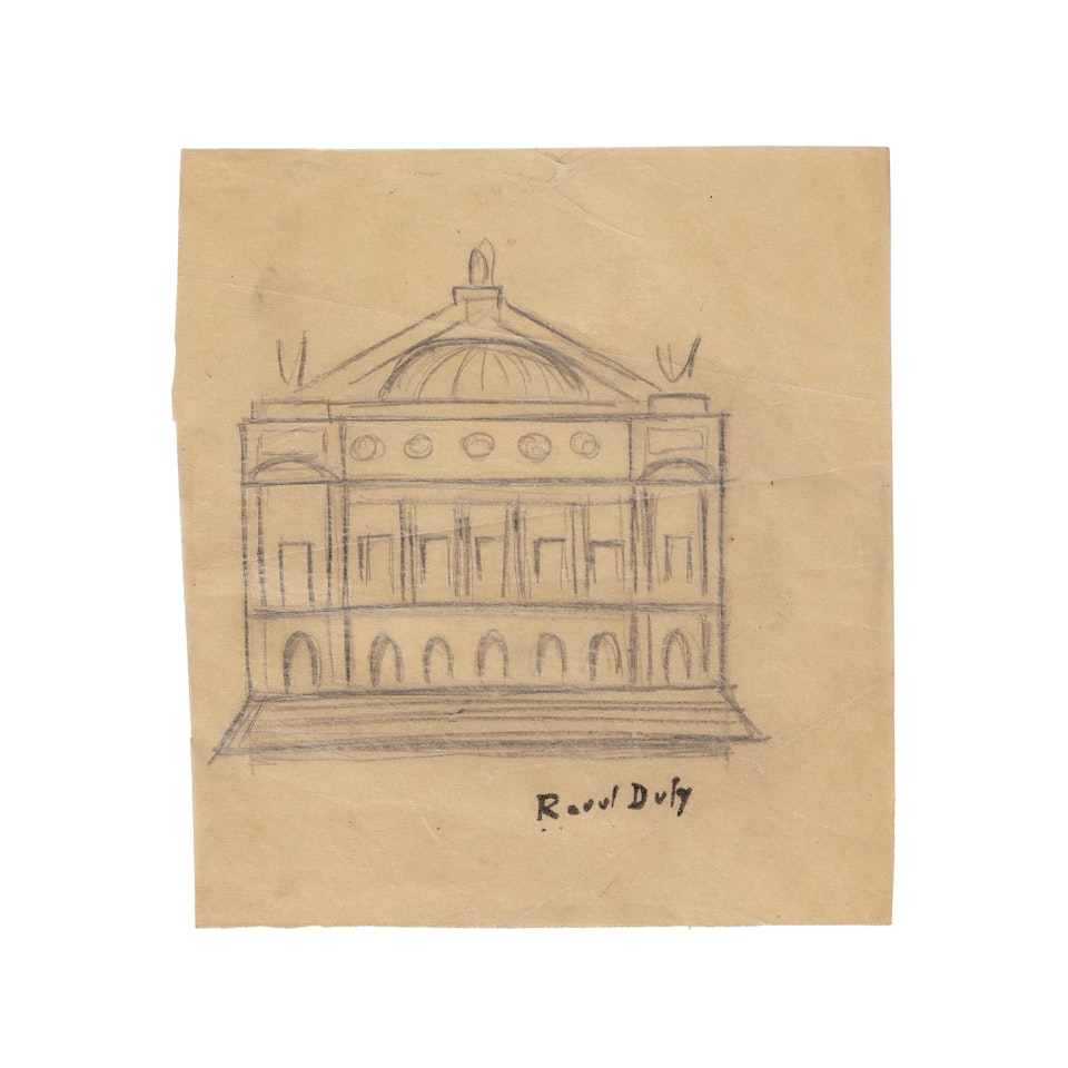 L"Opéra Garnier by Raoul Dufy