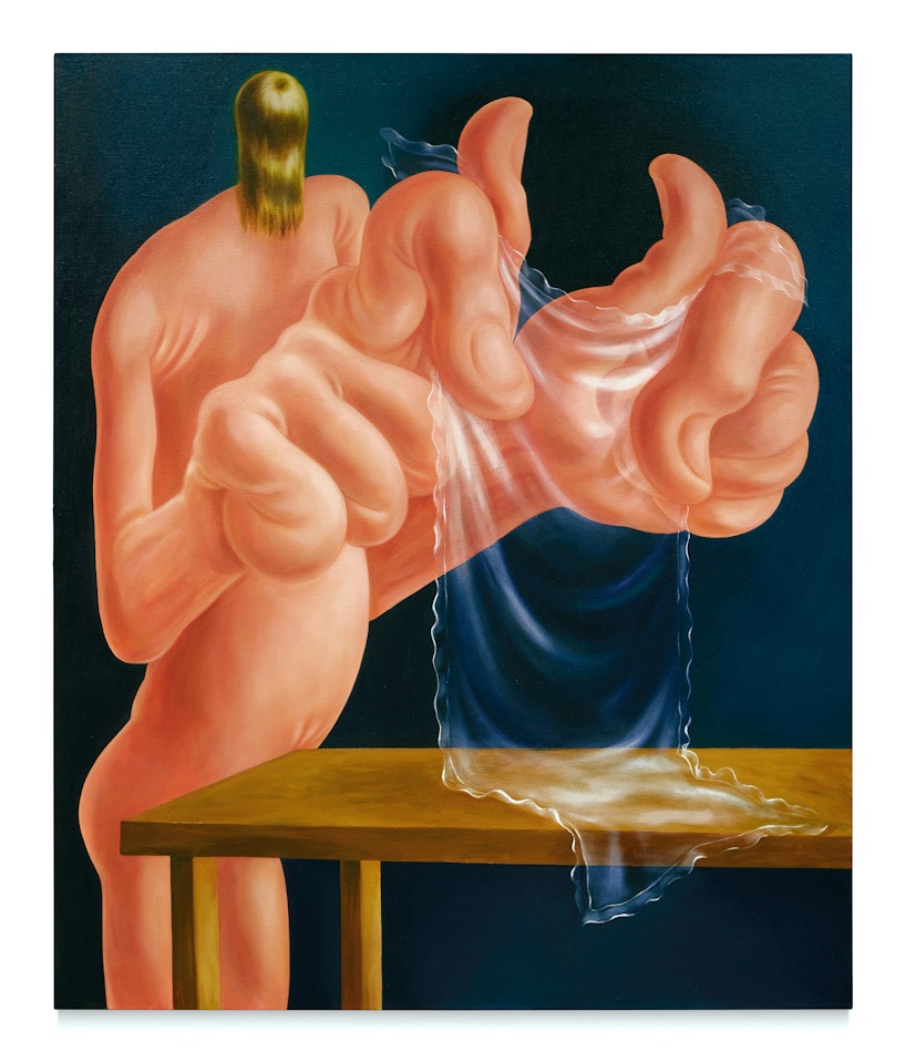 Figure with Tablecloth by Louise Bonnet