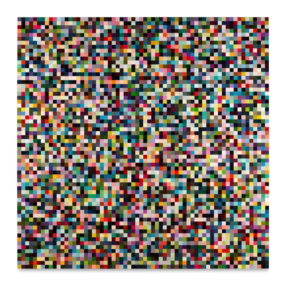 4096 Farben by Gerhard Richter