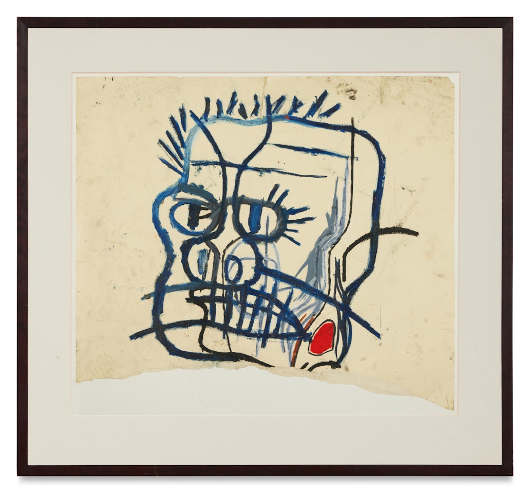 Untitled (Head) by Jean-Michel Basquiat