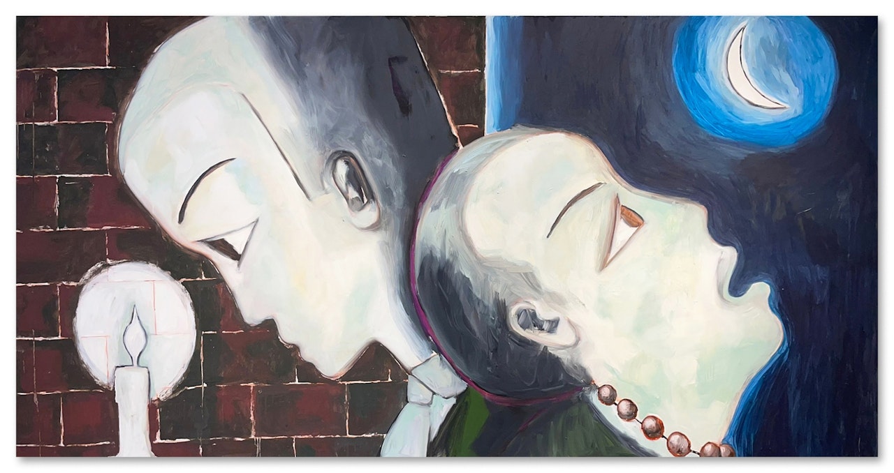 Desert Song IV by Francesco Clemente