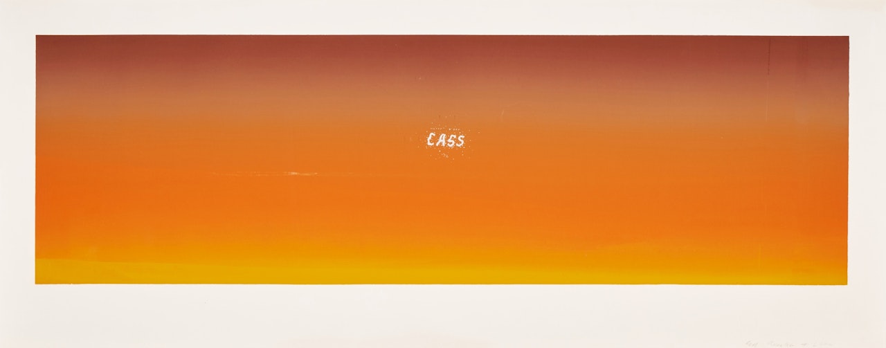 Cass by Ed Ruscha