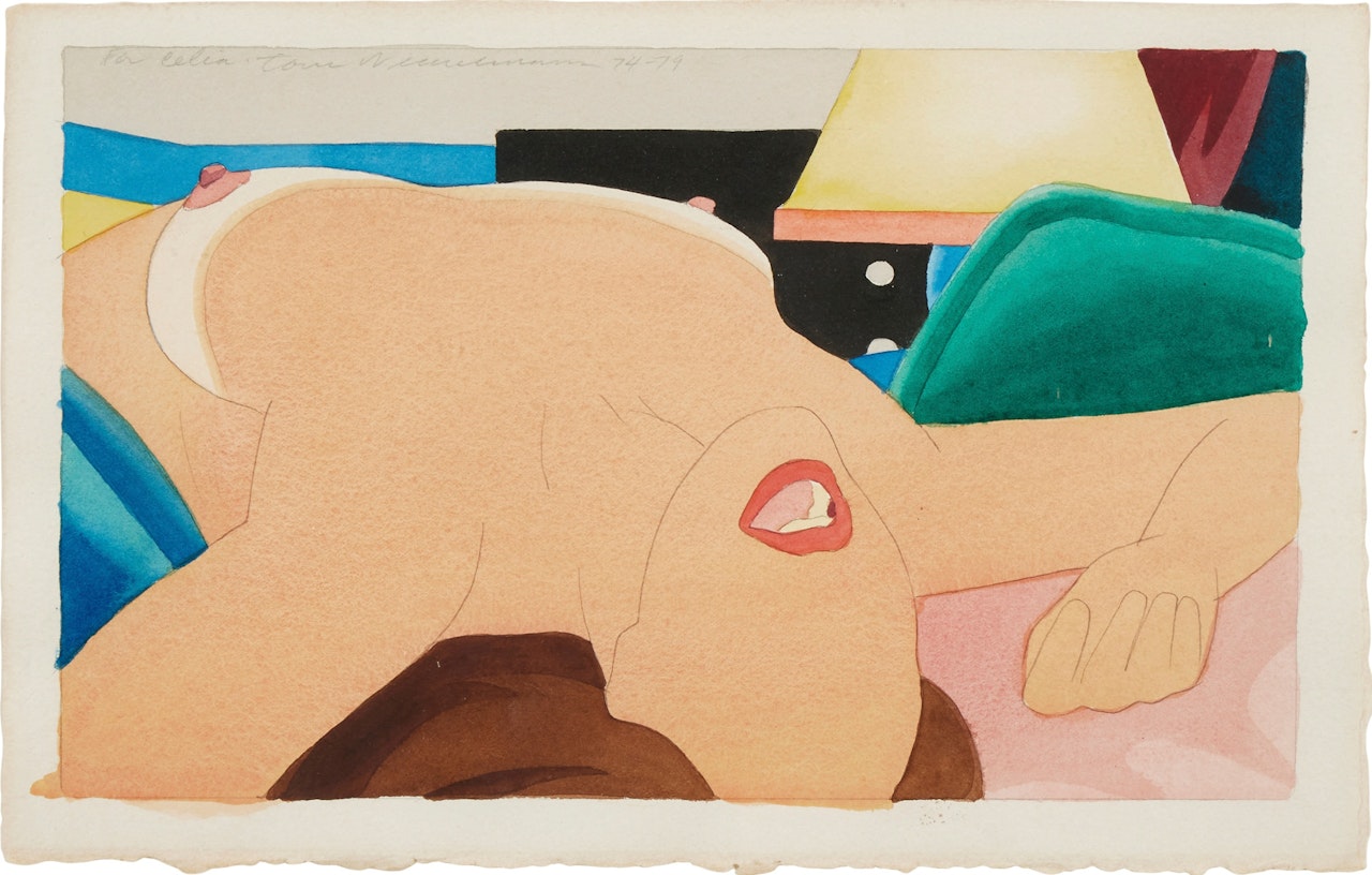 Long Delayed Nude for Celia by Tom Wesselmann