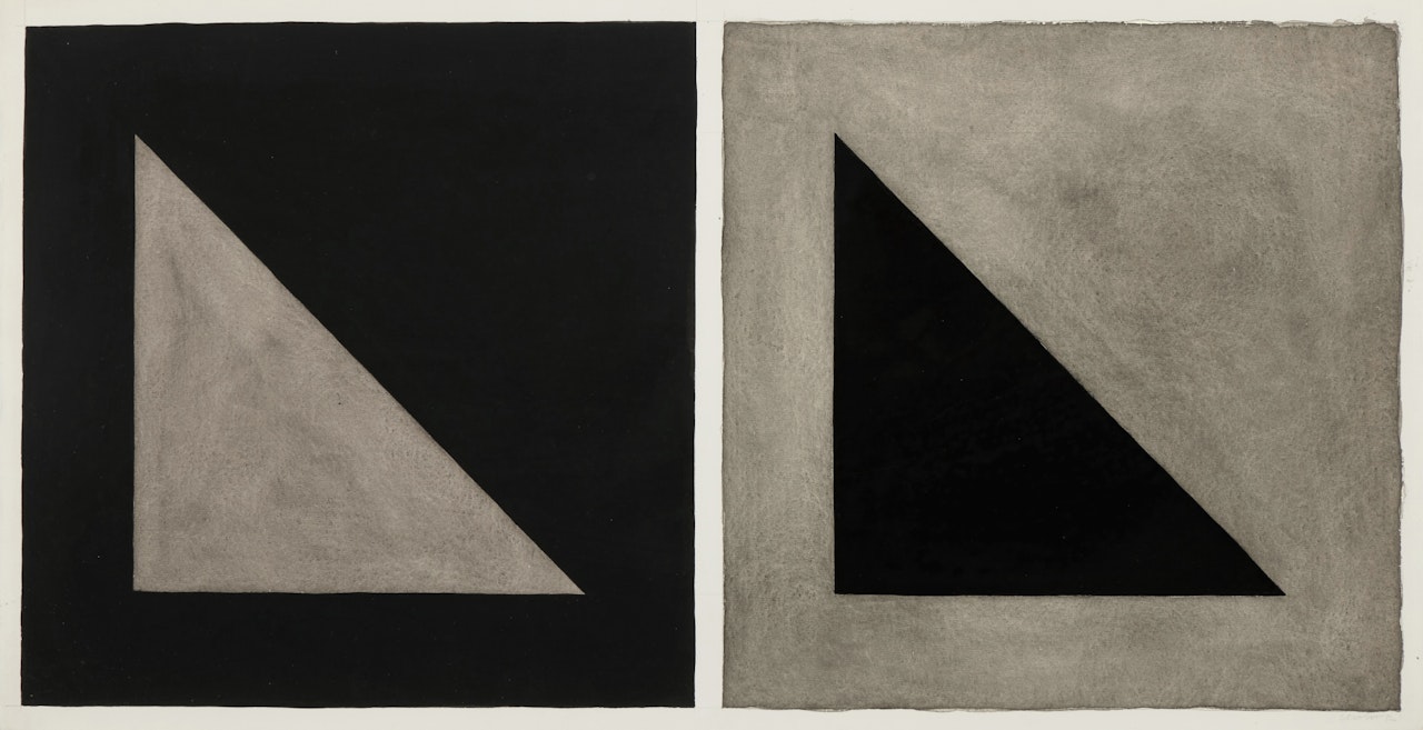 Right Triangle by Sol LeWitt
