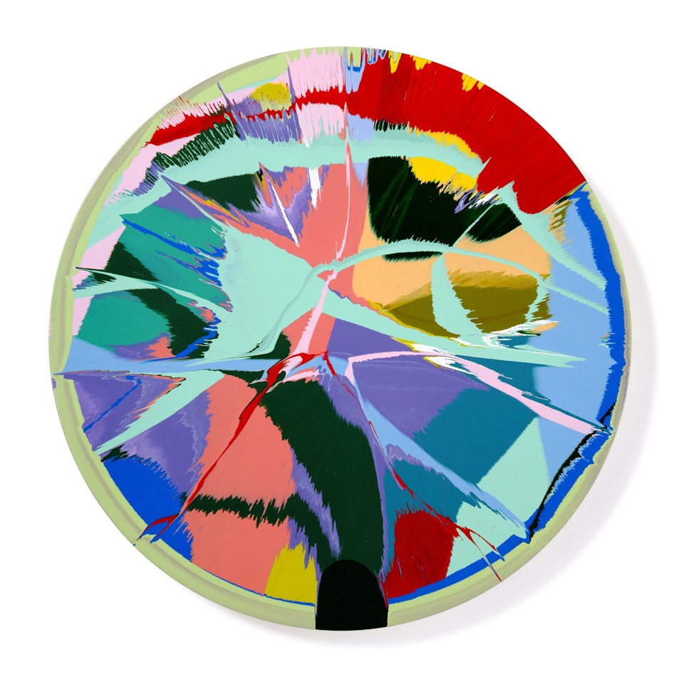 Beautiful Dance with the Devil Painting by Damien Hirst