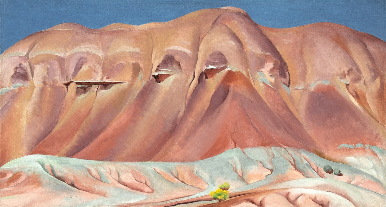 Lavender Hill Forms by Georgia O'Keeffe
