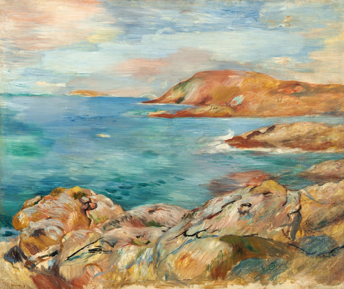 Paysage de bord de mer by Pierre-Auguste Renoir