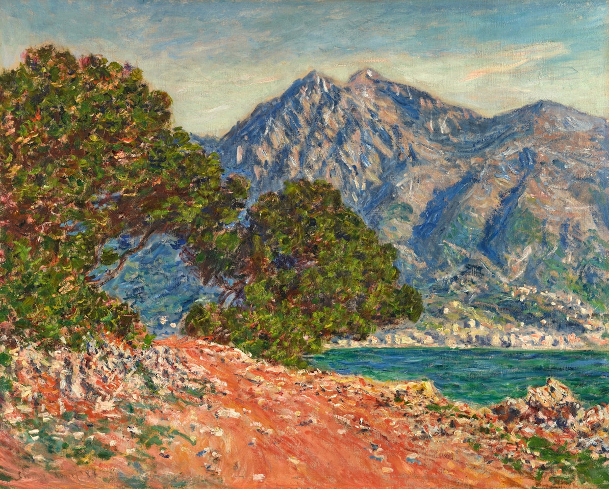 Au Cap Martin by Claude Monet