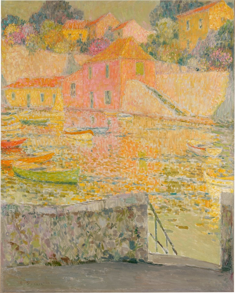 Le Port, Saint-Jean-Cap-Ferrat by Henri Le Sidaner