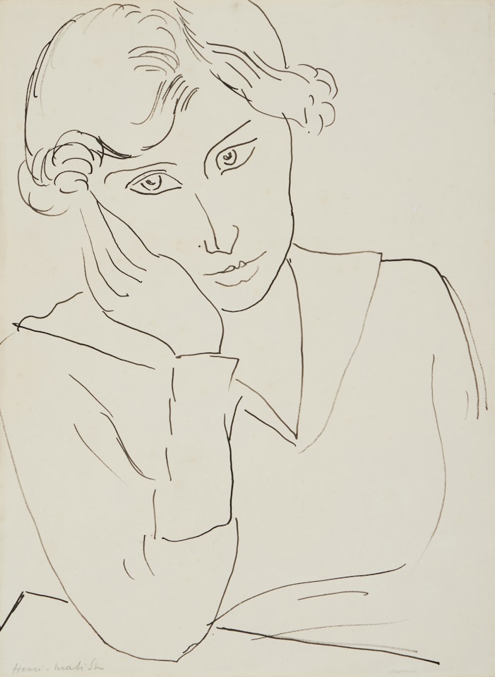 Femme accoudée by Henri Matisse