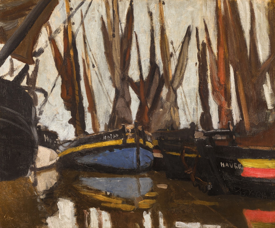 Barques de pêche by Claude Monet