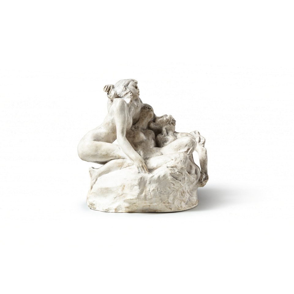 Néréides, esquisse dit aussi "Sirènes, petit modèle by Auguste Rodin