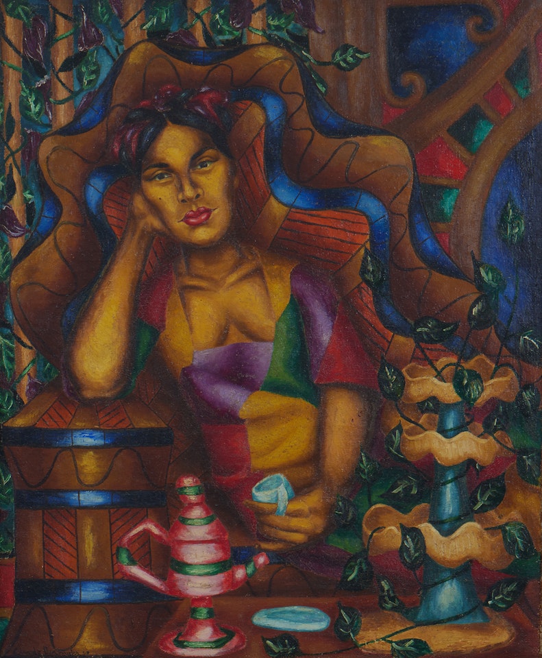 Retrato de María Luisa Gómez Mena by Cundo Bermudez