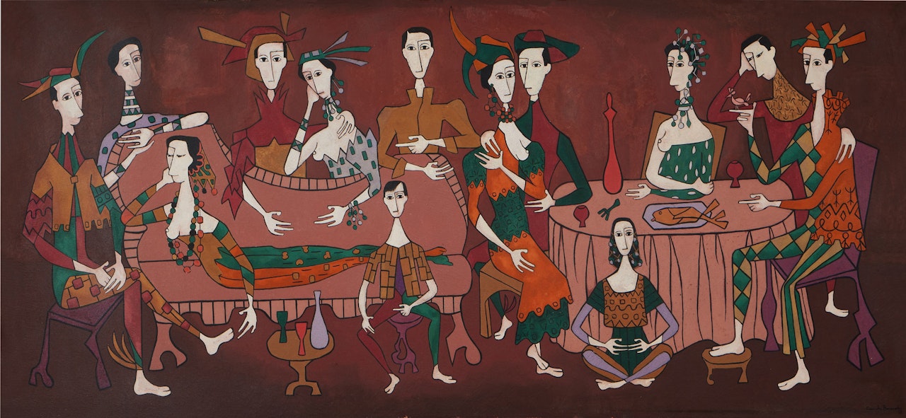 Personajes by Cundo Bermudez