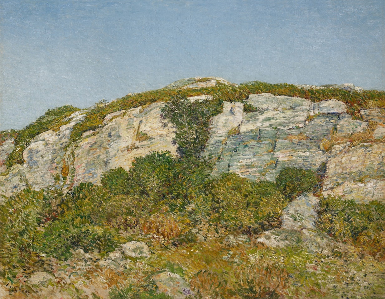 Lyman’s Ledge, Appledore by Childe Hassam
