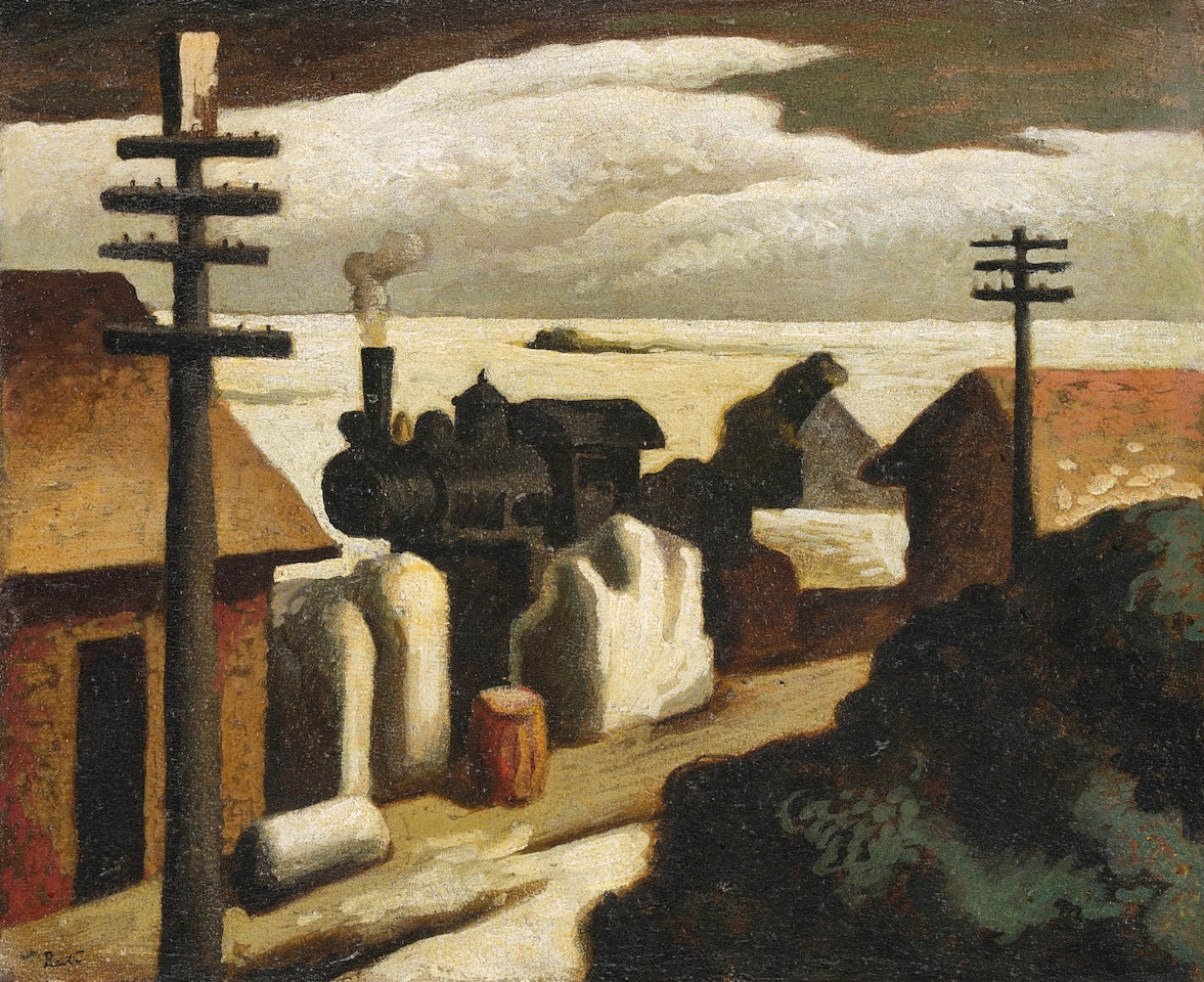 The Station by Thomas Hart Benton
