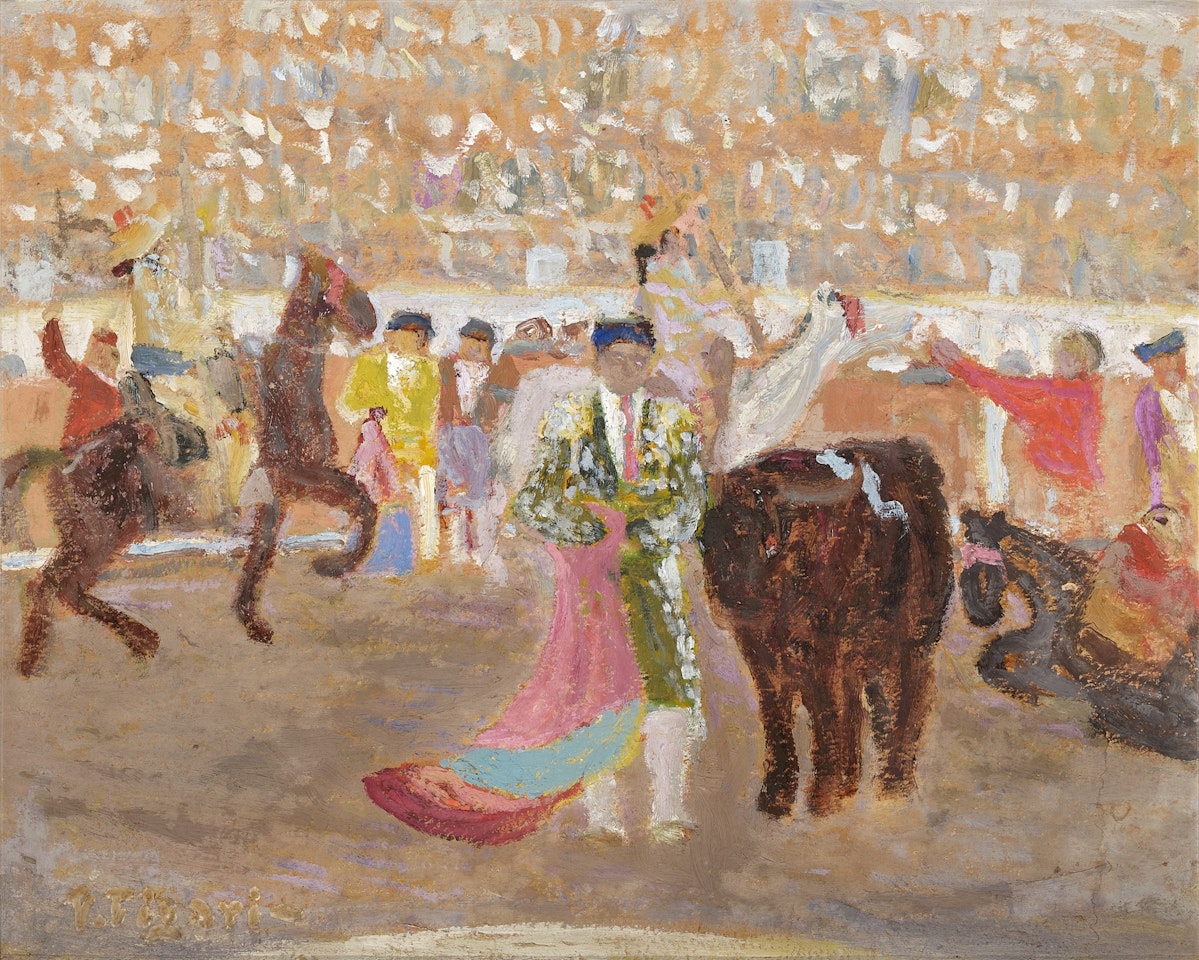 Corrida de toros by Pedro Figari