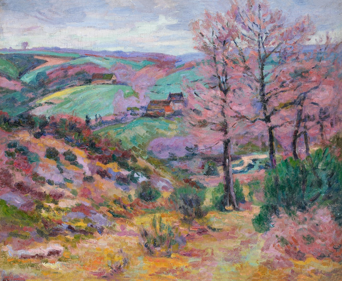 La Côte, face au Pont Charraud by Armand Guillaumin