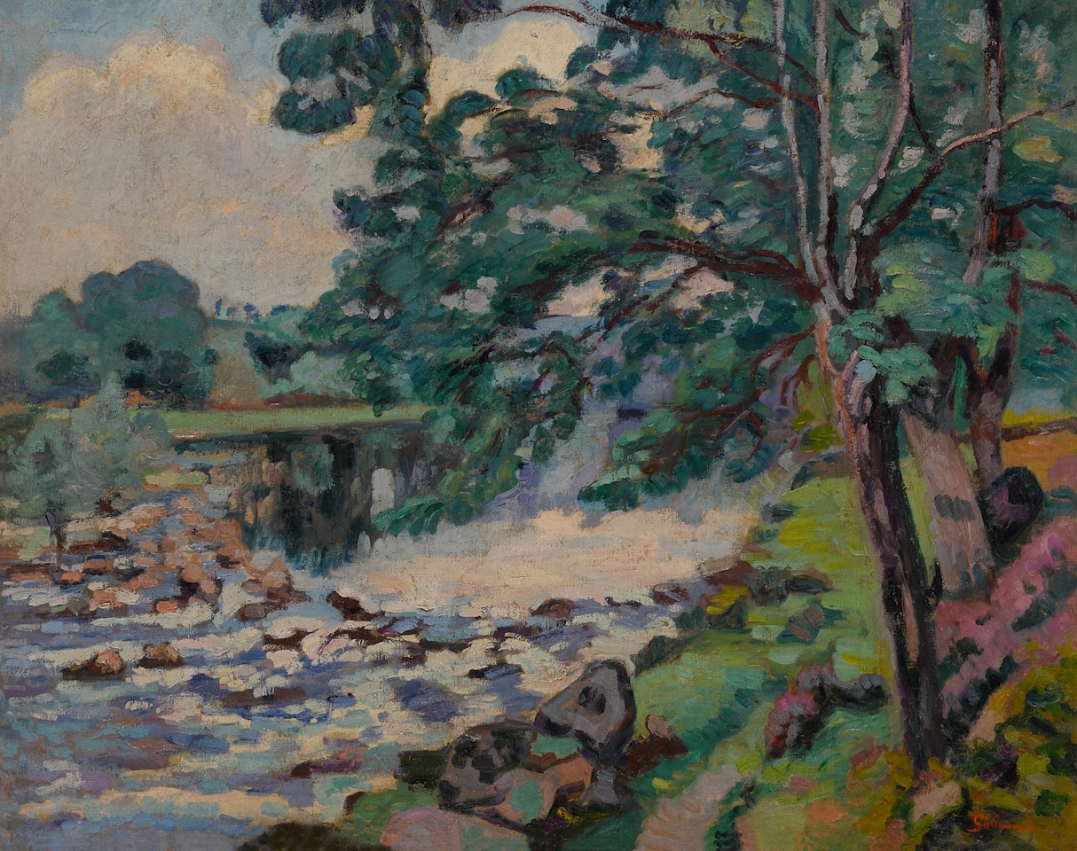 La Roche de l'Echo, Crozant by Armand Guillaumin