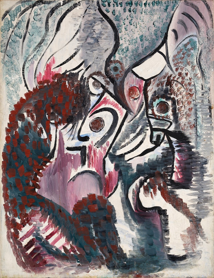 Dans le forêt no. 6 by Alice Rahon