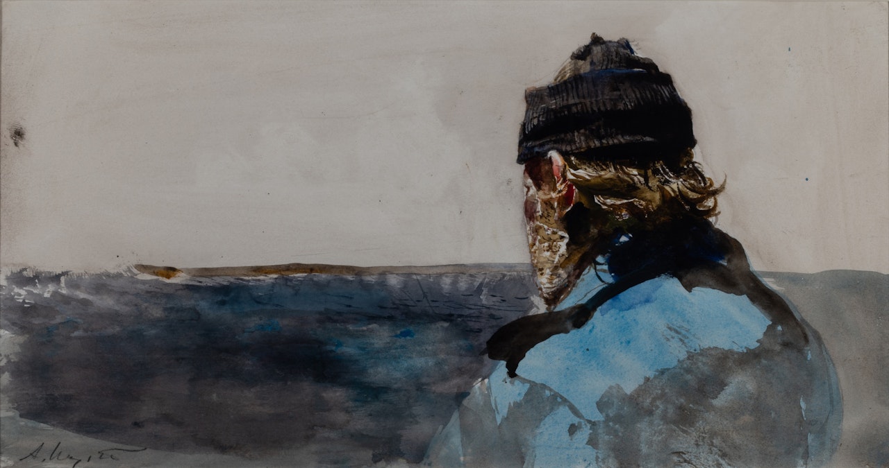 Blue Cap by Andrew Wyeth