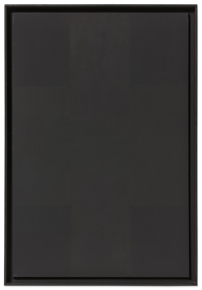 Untitled (Black in Black) by Ad Reinhardt