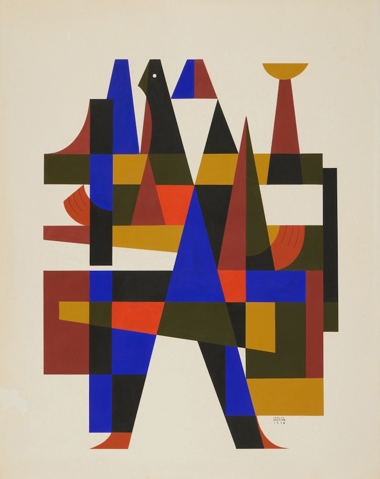 Personaje de pié by Carlos Mérida