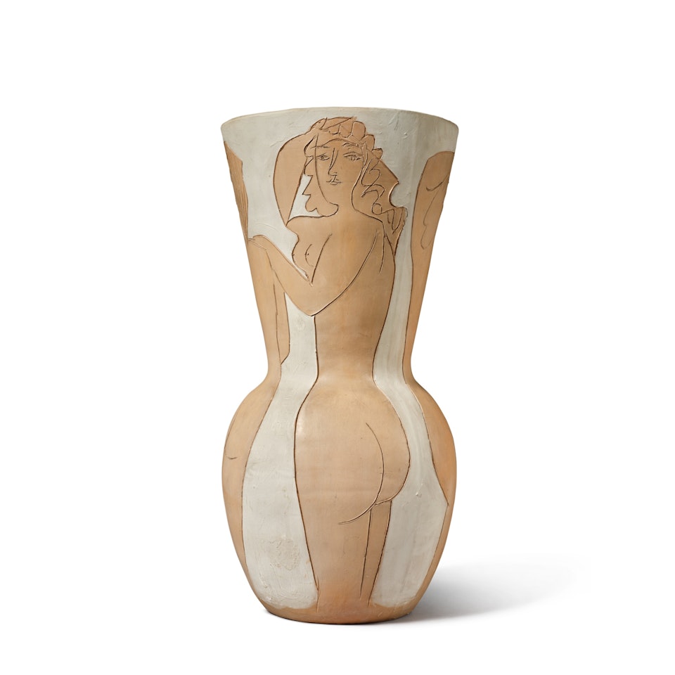 Grand vase, femmes nues by Pablo Picasso