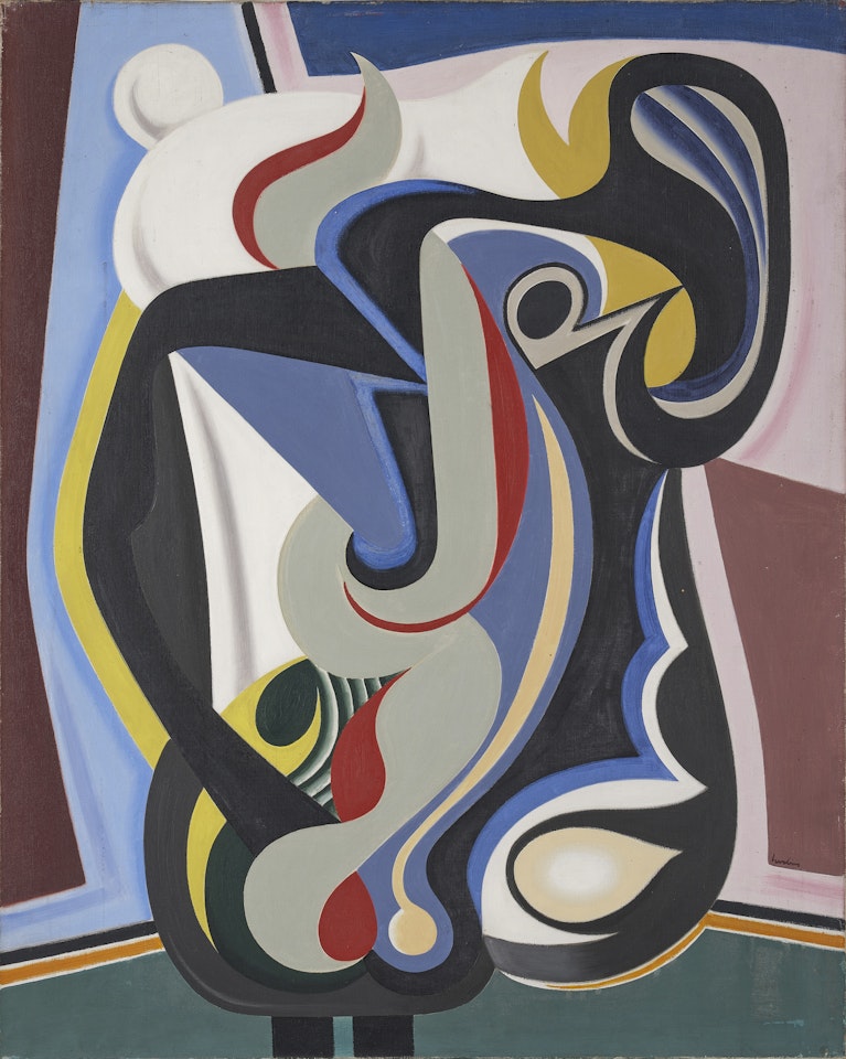 L'Homme-oiseau I by Auguste Herbin