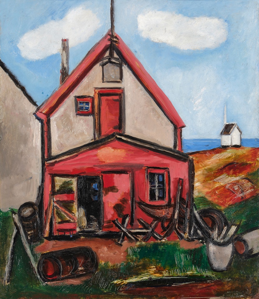 Pink House by Marsden Hartley