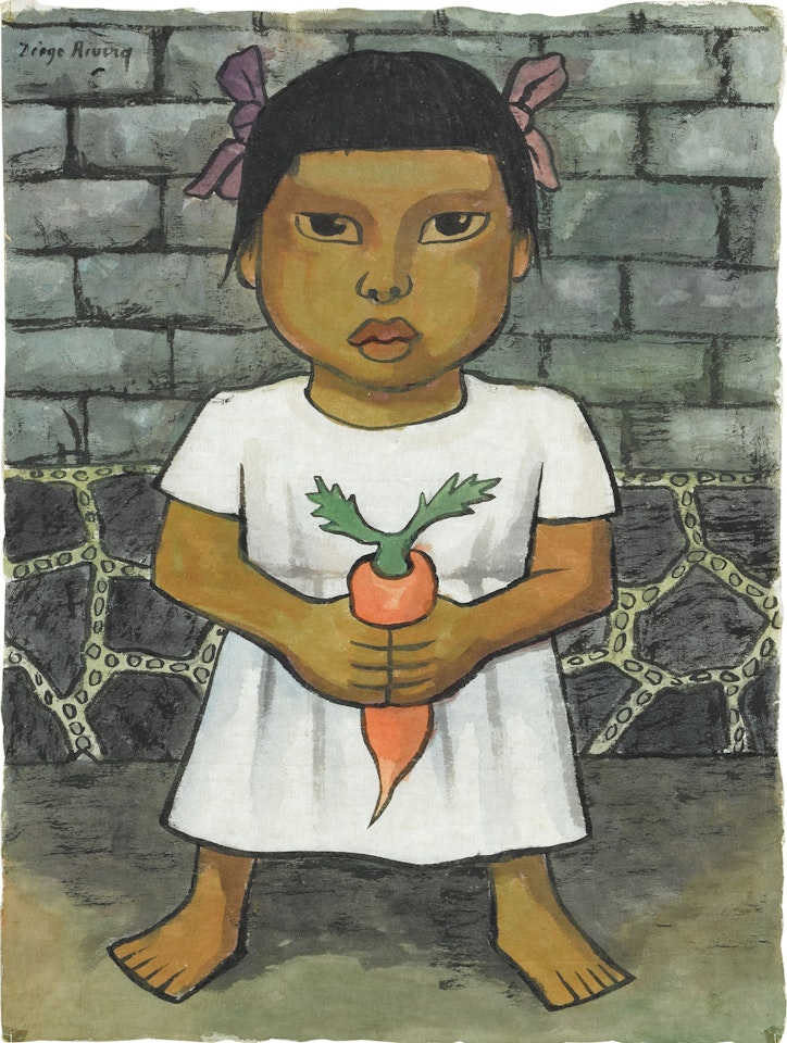 Niña by Diego Rivera