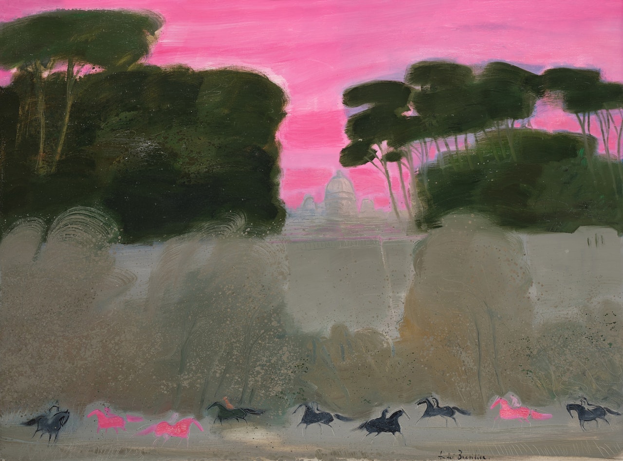 Crépuscule romain by André Brasilier