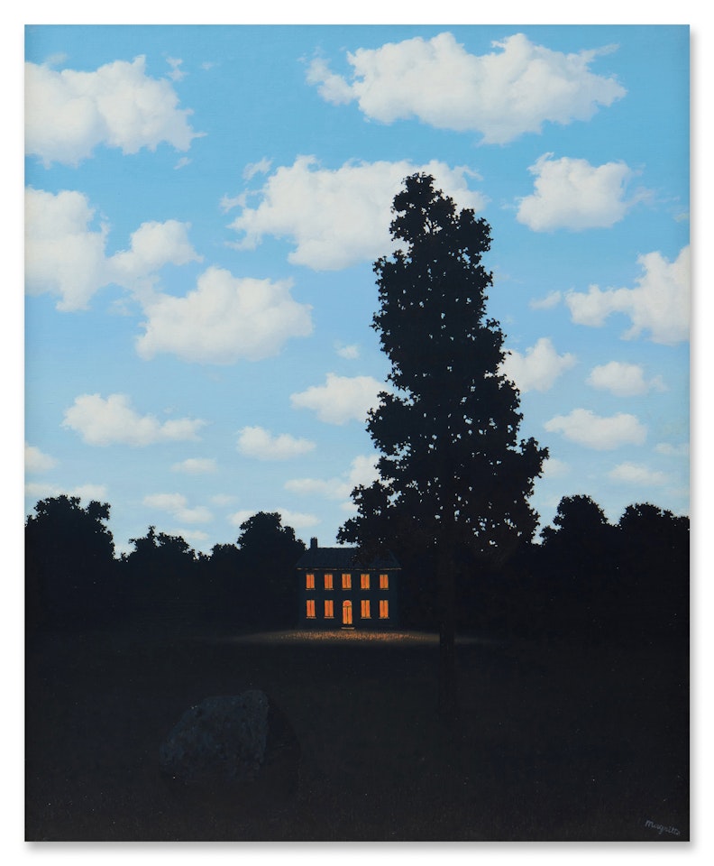 L'Empire des lumières by René Magritte