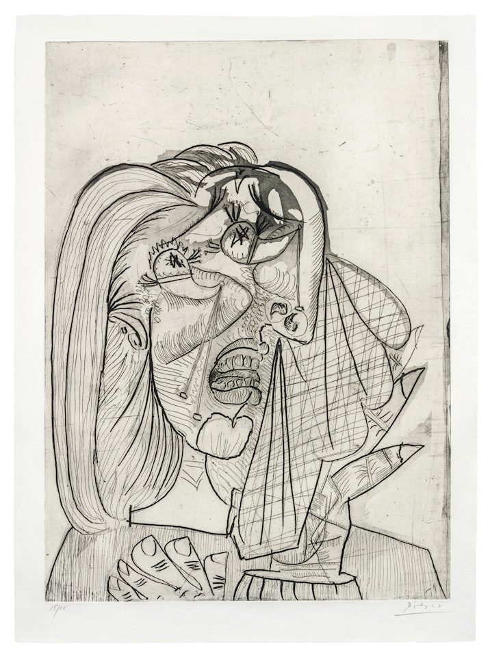 La Femme qui pleure I by Pablo Picasso