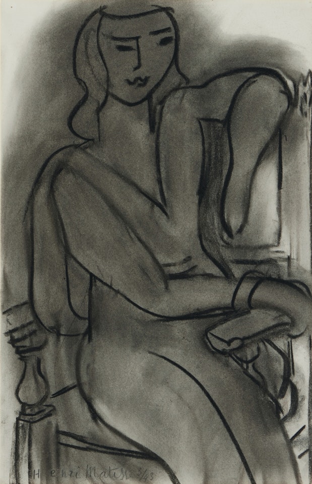 Femme assise by Henri Matisse