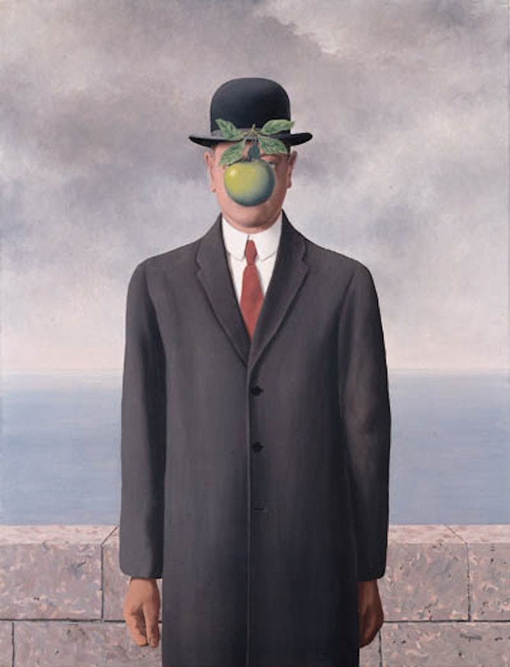 Fils de l'homme by René Magritte