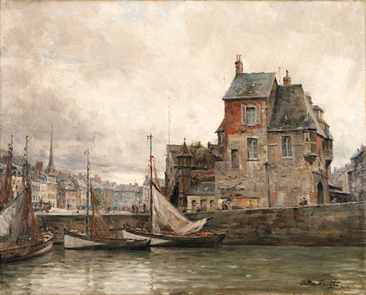 Honfleur, la Lieutenance by Louis Aston Knight