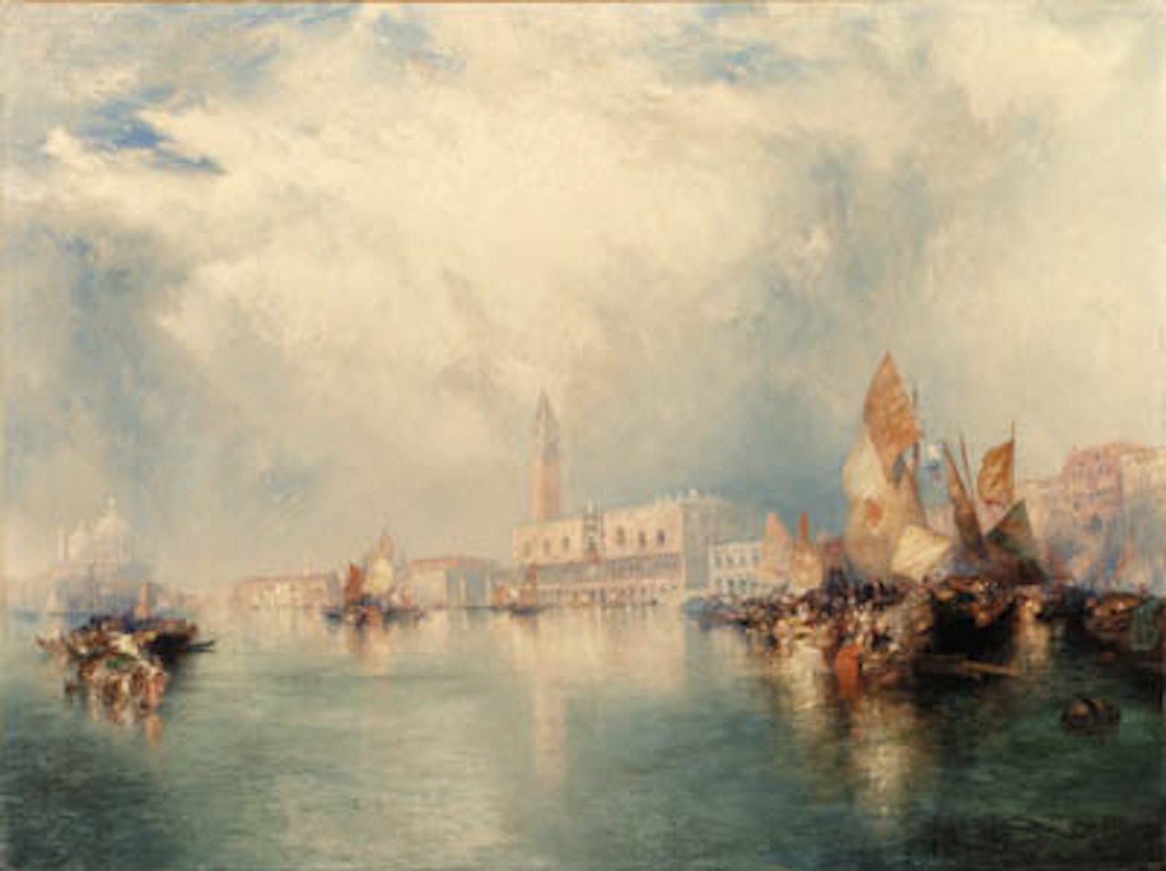 Venice - Grand Canal by Thomas Moran