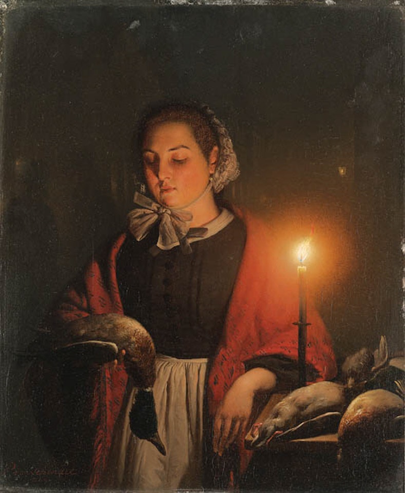A careful eye by Petrus van Schendel