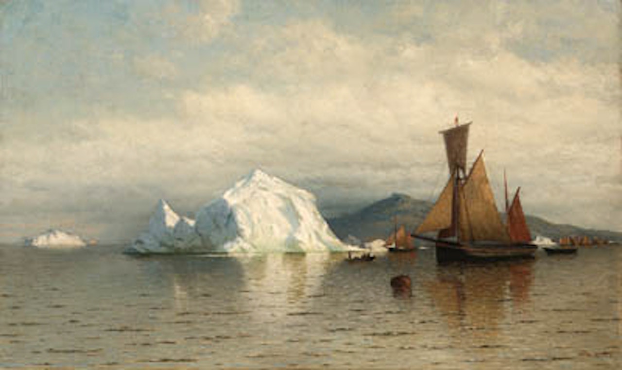 Labrador fishing boats near Cape Charles by William Bradford