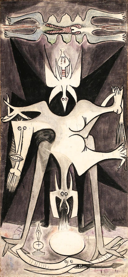 Nativite - Annonciation by Wifredo Lam