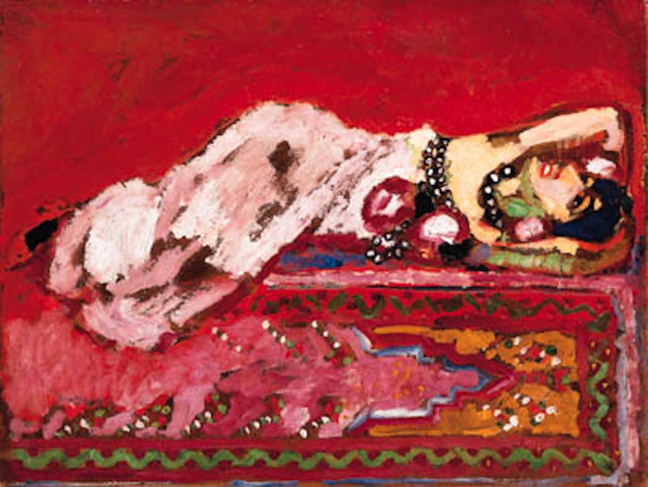 Odalisque couchee by Kees van Dongen