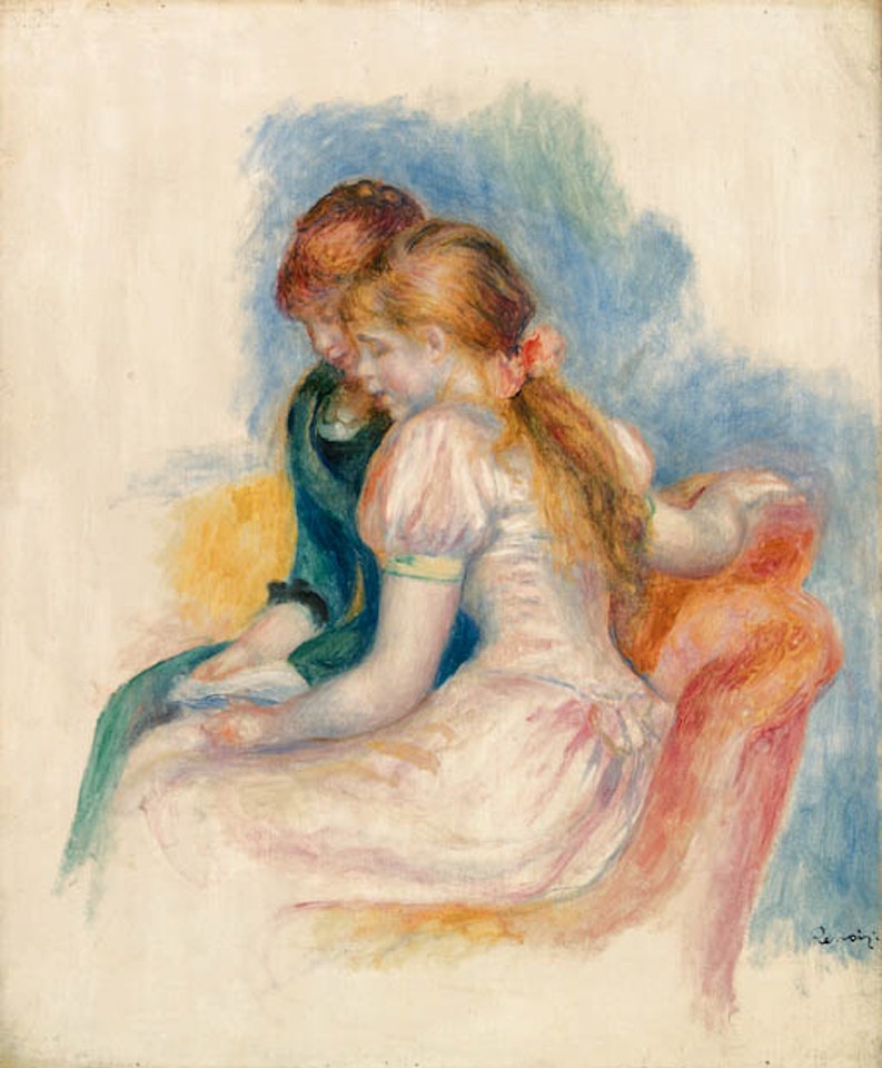 Le lecture by Pierre-Auguste Renoir