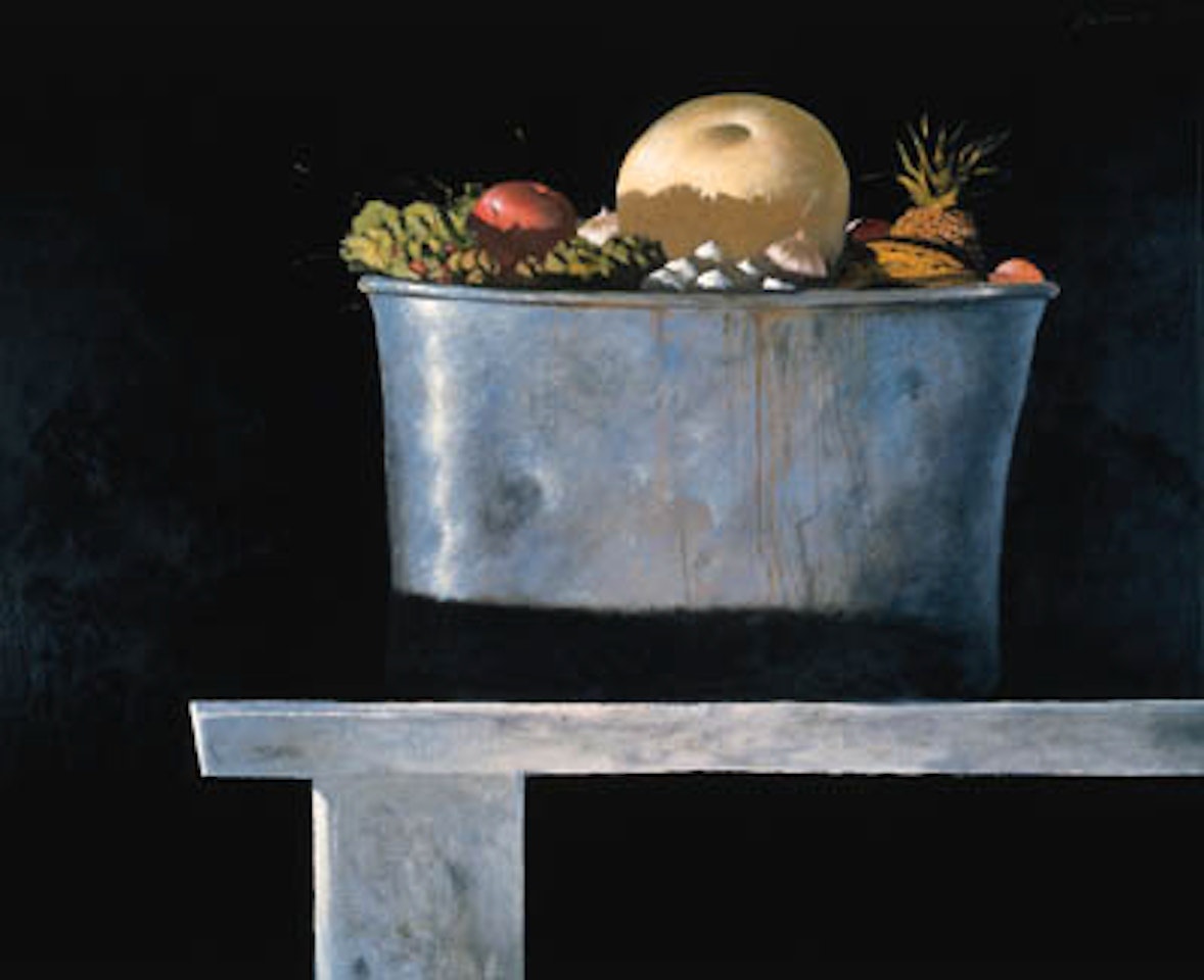 Partial eclipse by Julio Larraz