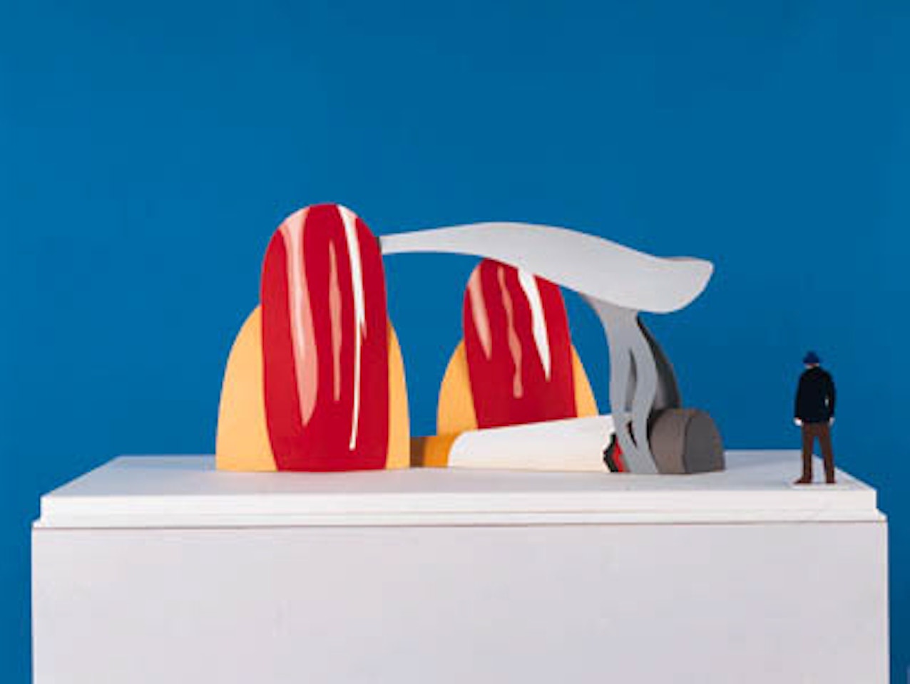 Maquette for Smoker - sculpture by Tom Wesselmann