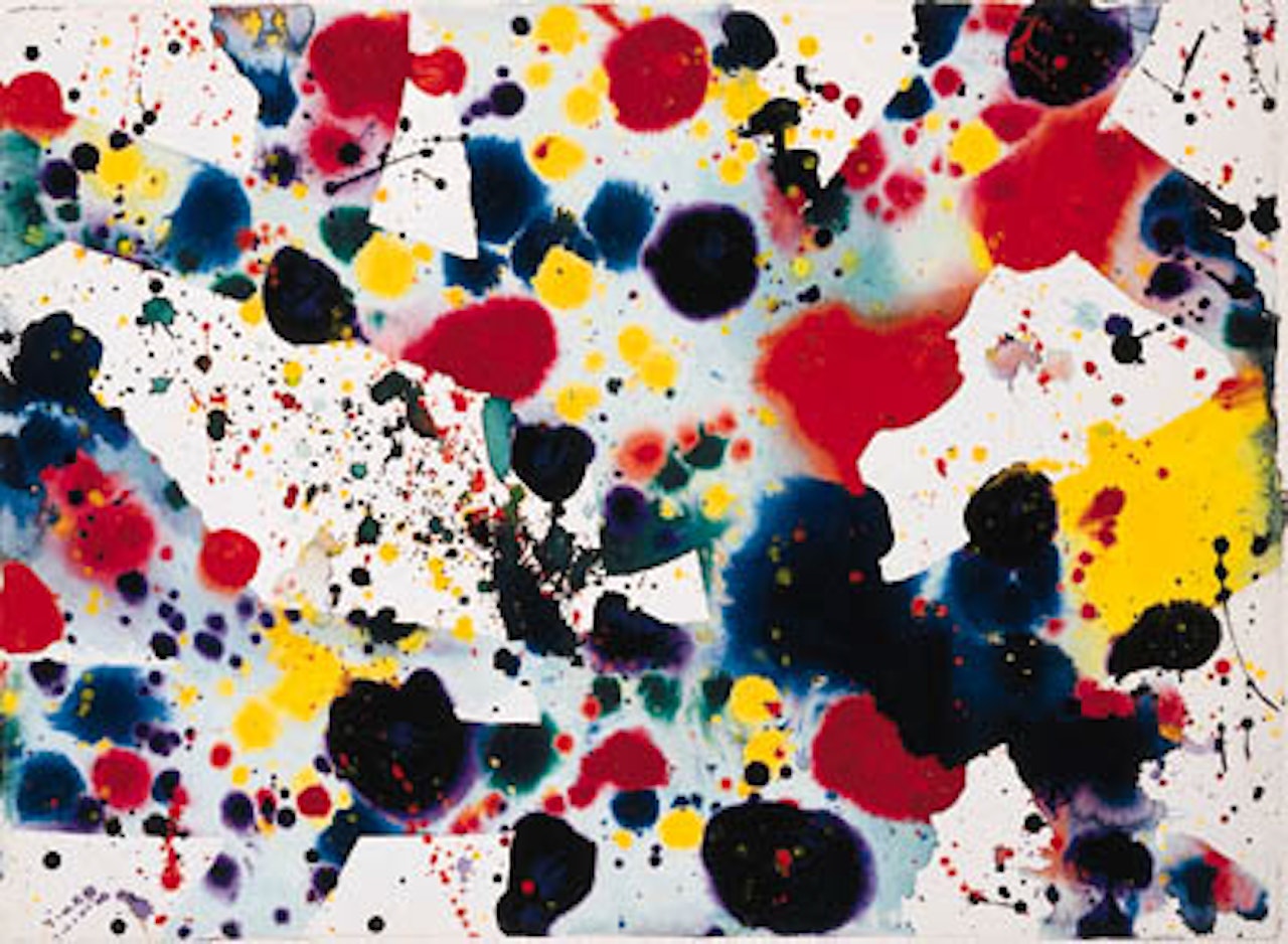 Untitled by Sam Francis