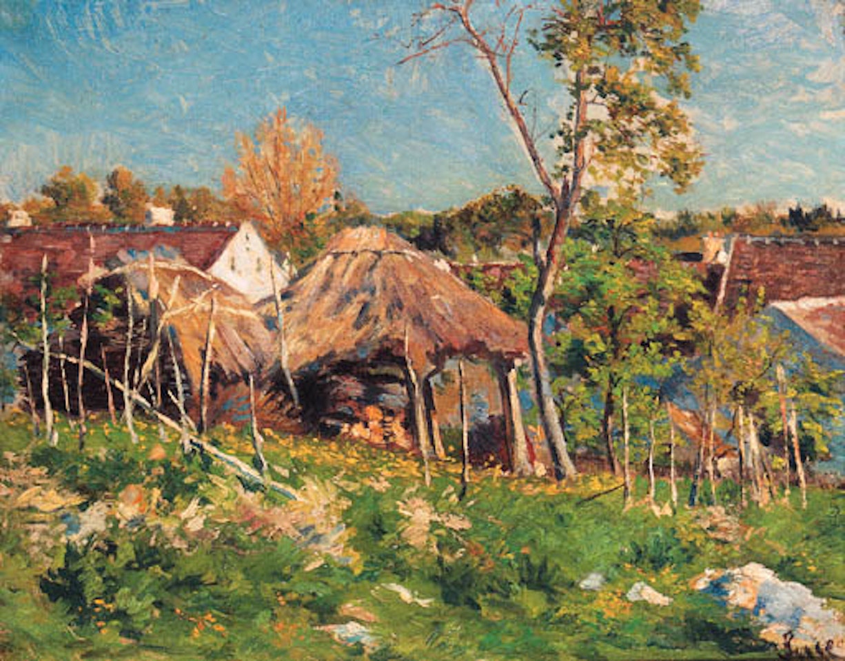 Paysage d'Ile de France by Maximilien Luce