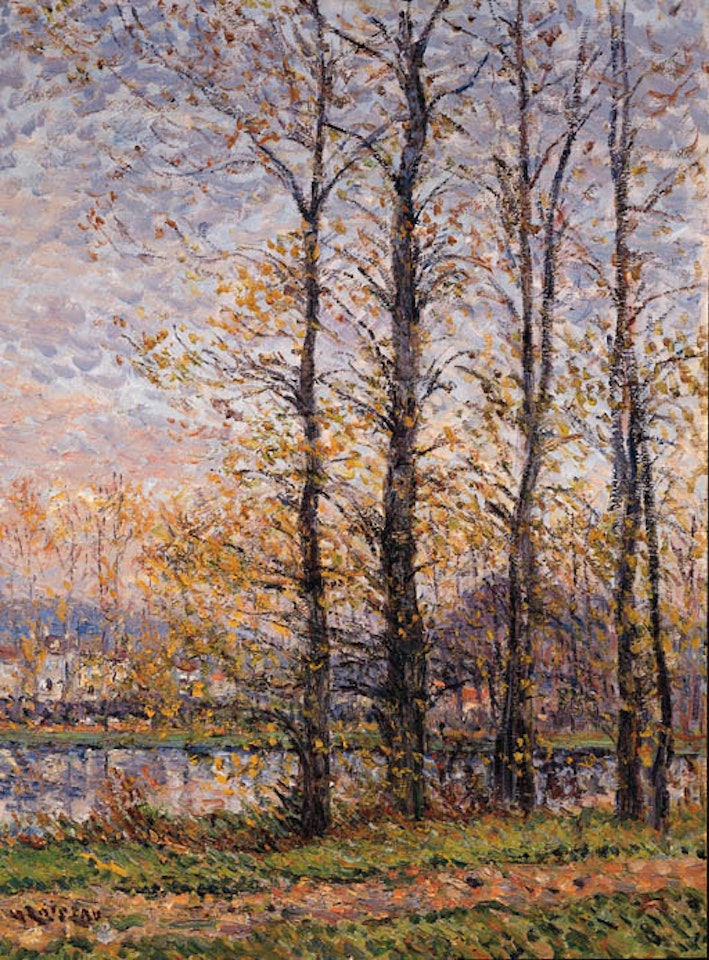 Bords de l'Oise a Percy by Gustave Loiseau