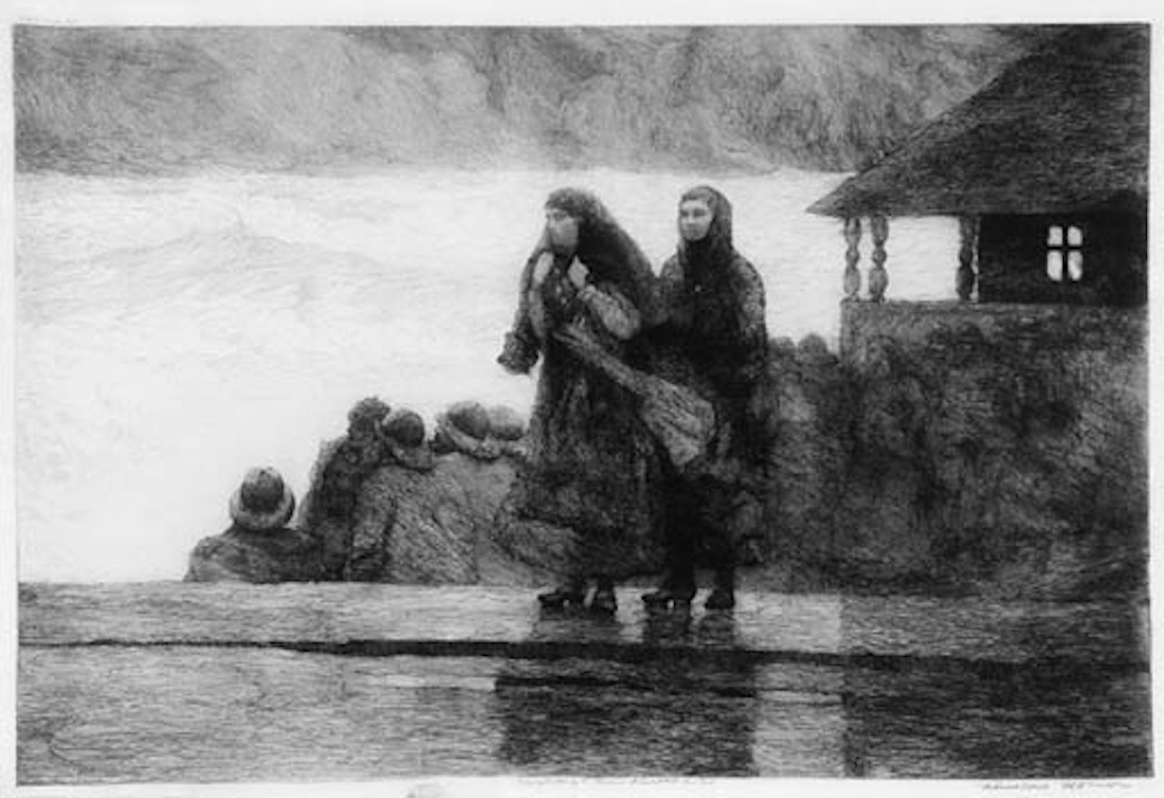 Perils of the sea by Winslow Homer