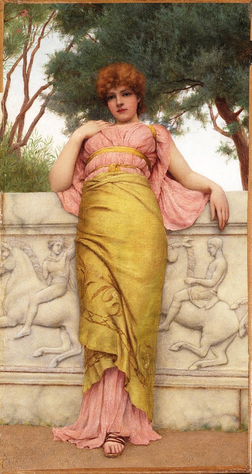 In expectation by JOHN WILLIAM GODWARD, R.B.A.